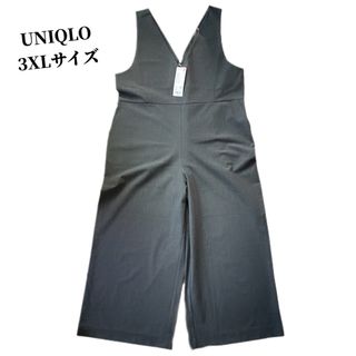 ユニクロ(UNIQLO)の【新品未使用】　UNIQLO ユニクロ　Vネック　サロペット　3XL(サロペット/オーバーオール)