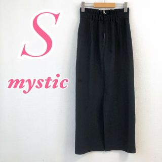 ミスティック(mystic)のミスティック　タイトスカート　S　ブラック　大人カジュアル　きれいめ　ポリ(ロングスカート)