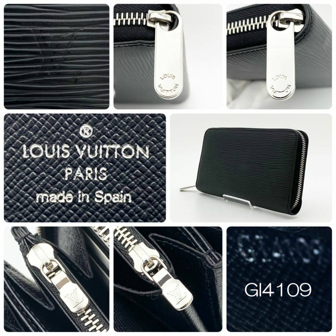 LOUIS VUITTON(ルイヴィトン)の【極美品】ルイヴィトン エピ ジッピーウォレット ノワール M61857 IC レディースのファッション小物(財布)の商品写真