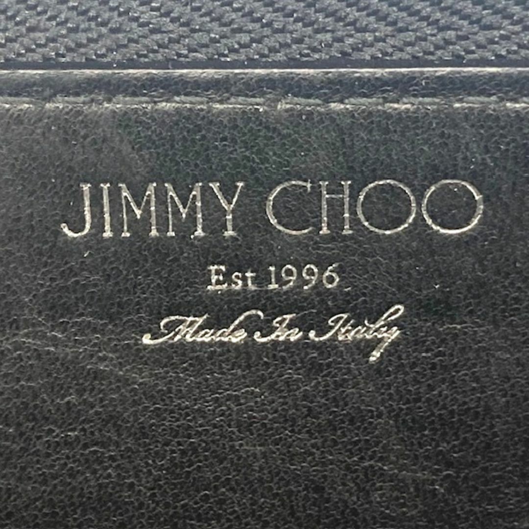 JIMMY CHOO(ジミーチュウ)のJIMMY CHOO ジミーチュウ　ラウンドファスナー　カーナビー　ブラック　スタッズ　メンズ　レディース　長財布 レディースのファッション小物(財布)の商品写真