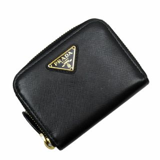 PRADA - プラダ PRADA コインケース レザー ブラック ユニセックス 送料無料【中古】 t19218j