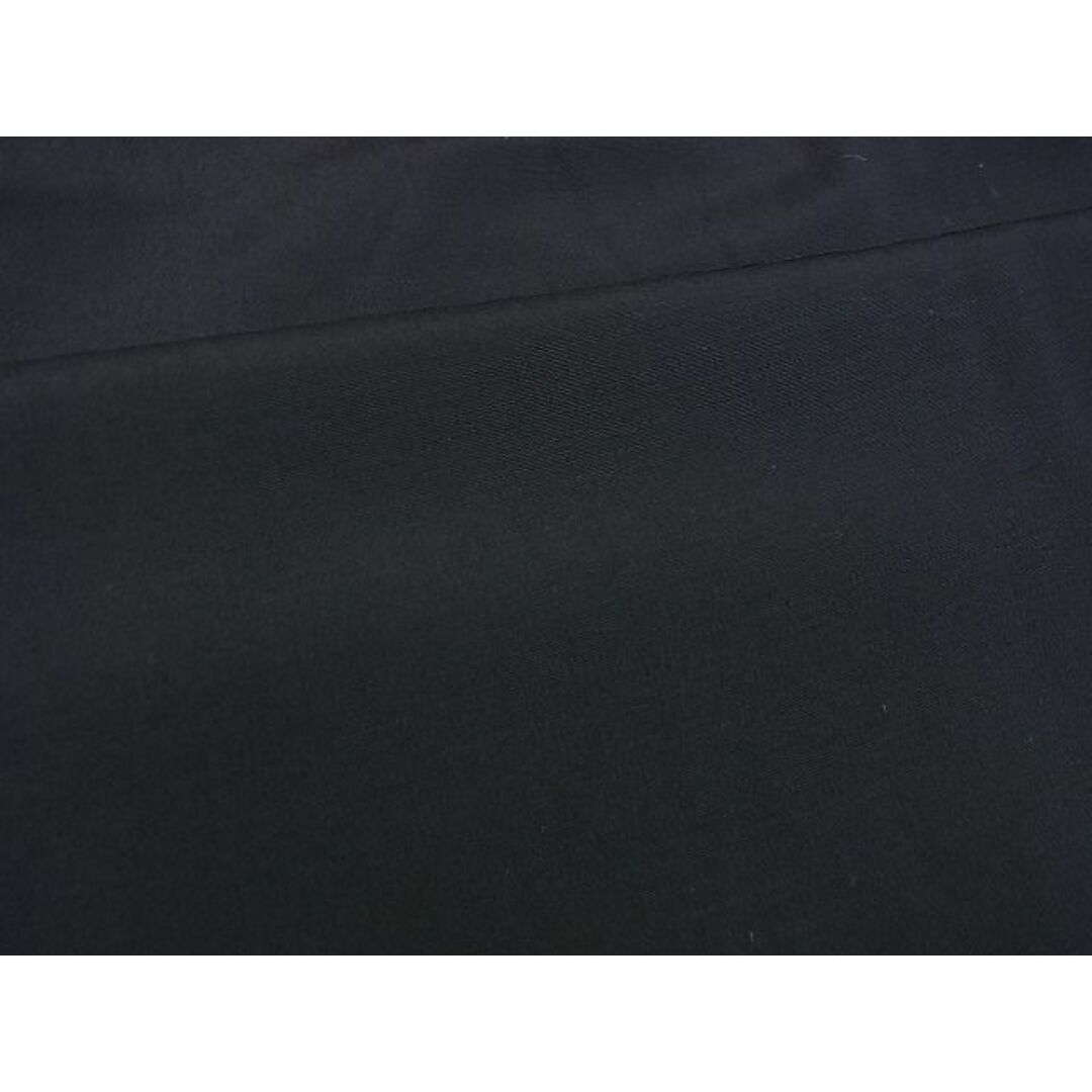 平和屋野田店■男性　色無地　アンサンブル　紫黒色　羽織：濃藍色　逸品　n-cw1054 メンズの水着/浴衣(着物)の商品写真