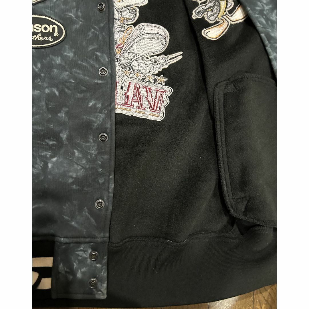 VANSON(バンソン)の＊vanson×ルーニー・テューンズ 刺繍 ヘビーウェイト スタジャン M メンズのジャケット/アウター(その他)の商品写真