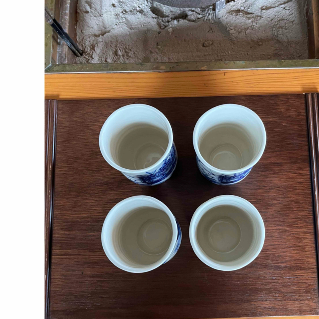 和陶器　湯呑み　兼　タンブラー エンタメ/ホビーの美術品/アンティーク(陶芸)の商品写真