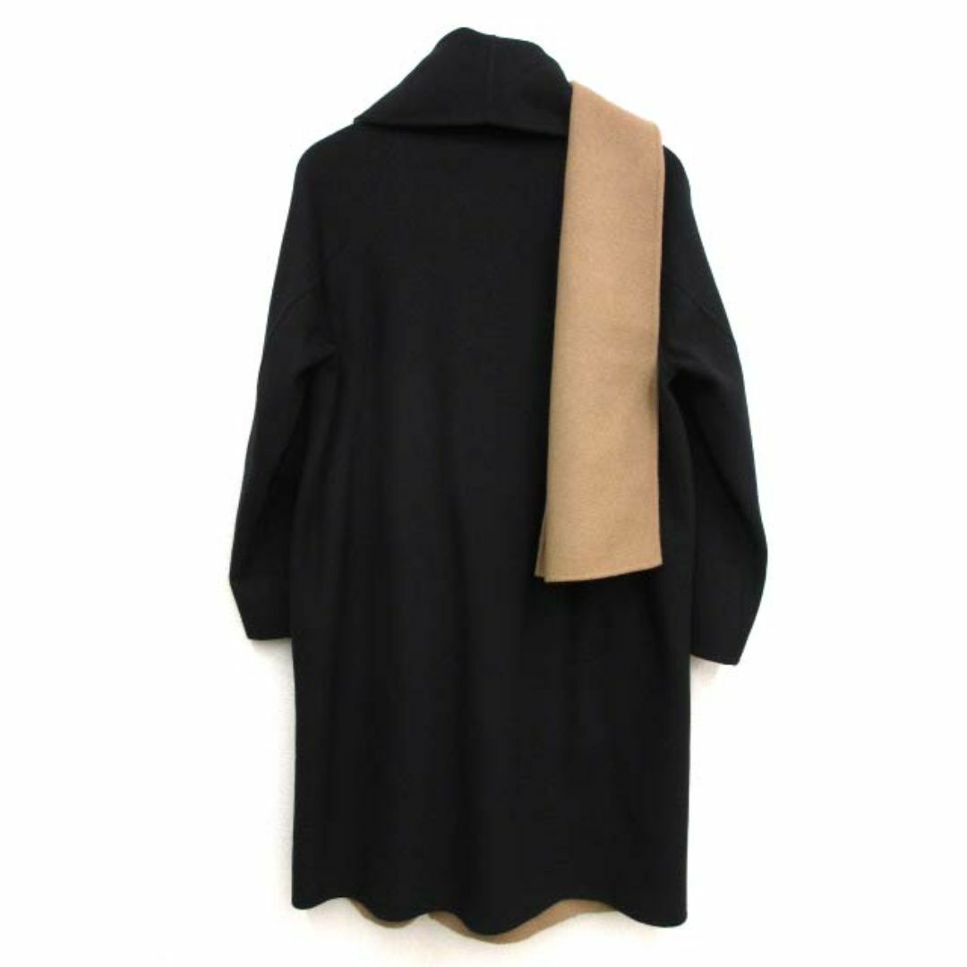 theory(セオリー)の美品 セオリー WOOL DIVIDE SCARF COAT スカーフ コート レディースのジャケット/アウター(ロングコート)の商品写真