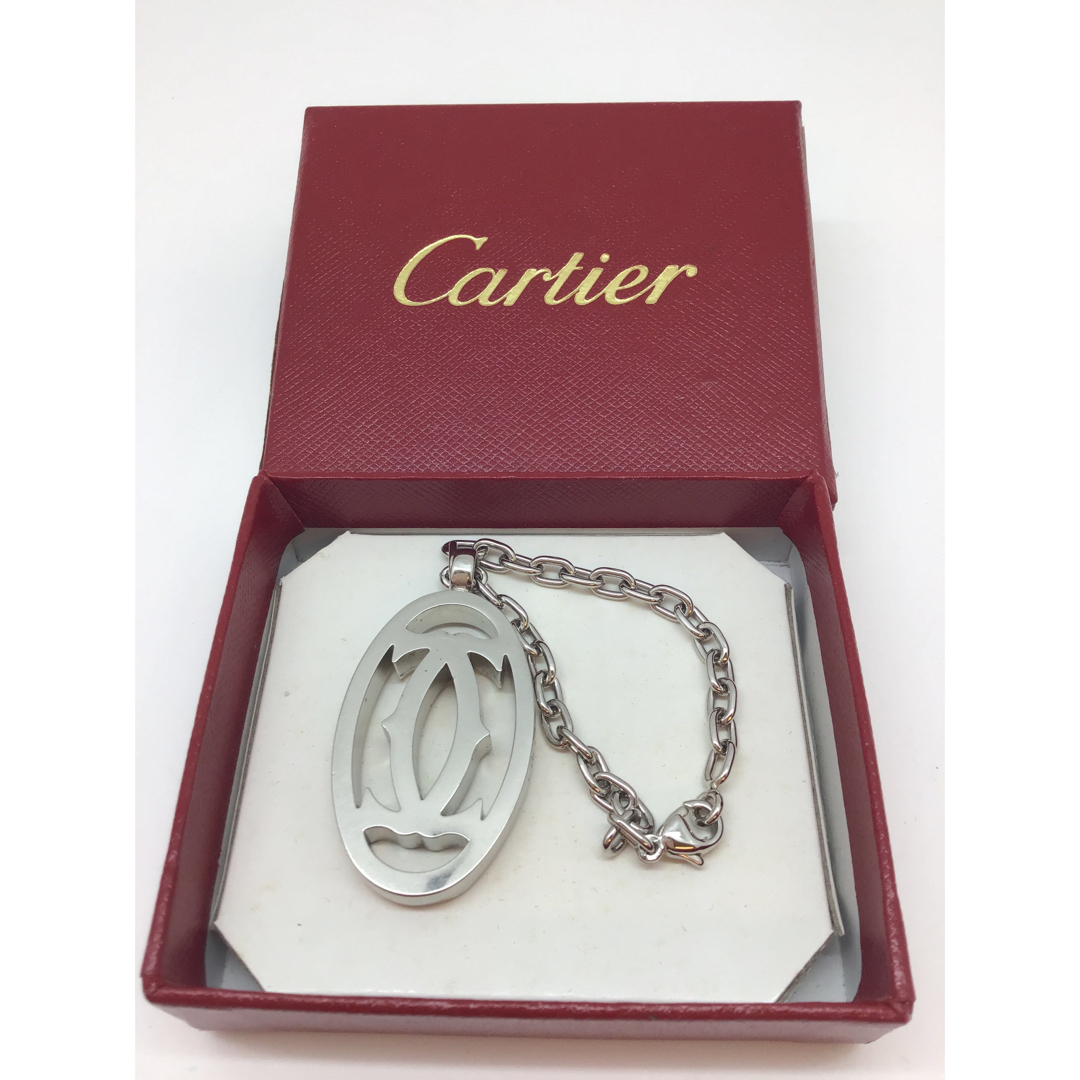 Cartier(カルティエ)のCartier バッグチャーム　美品 レディースのファッション小物(キーホルダー)の商品写真