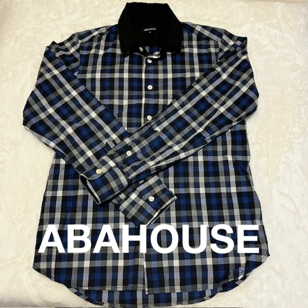 ABAHOUSE(アバハウス)の美品ABAHOUSE 長袖シャツ チェックシャツ  チェック柄 メンズのトップス(シャツ)の商品写真