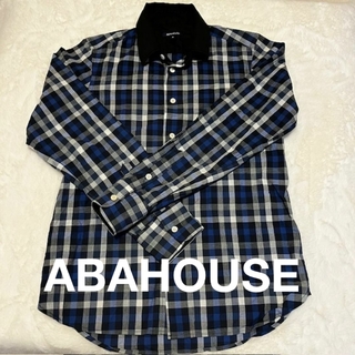 アバハウス(ABAHOUSE)の美品ABAHOUSE 長袖シャツ チェックシャツ  チェック柄(シャツ)