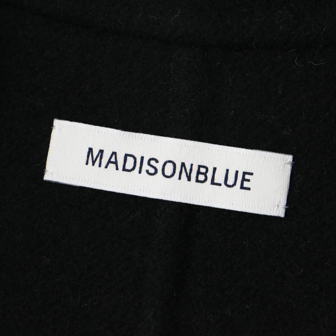 MADISONBLUE(マディソンブルー)の美品 MADISONBLUE マディソンブルー コート ロング チェスターコート ウール ブラック 黒 01(S) パールボタン アウター 日本製 大人 きれいめ 上品 秋冬【レディース】【中古】 レディースのジャケット/アウター(チェスターコート)の商品写真