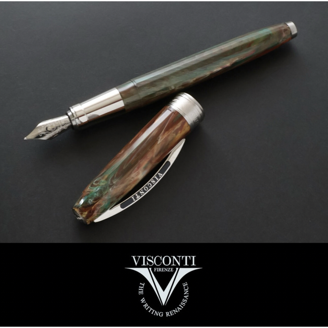 VISCONTI(ビスコンティ)の3881◆ビスコンティ◆万年筆◆ゴッホ生誕120周年記念◆刈り込んだ柳の木々◆ インテリア/住まい/日用品の文房具(ペン/マーカー)の商品写真