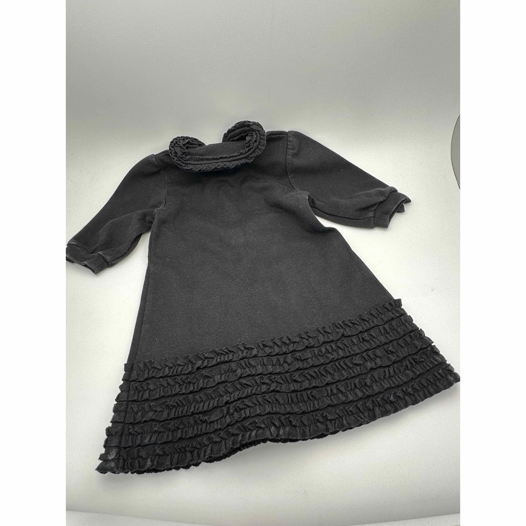 ジルスチュアート 黒 ワンピース JILLSTUART フォーマル 80 キッズ/ベビー/マタニティのベビー服(~85cm)(ワンピース)の商品写真