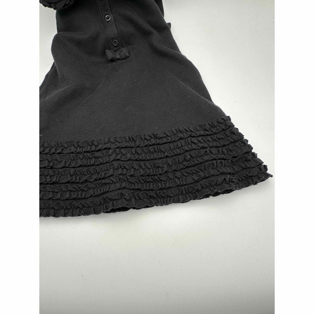 ジルスチュアート 黒 ワンピース JILLSTUART フォーマル 80 キッズ/ベビー/マタニティのベビー服(~85cm)(ワンピース)の商品写真