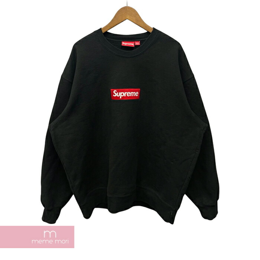 Supreme(シュプリーム)のSupreme 2022AW Box Logo Crewneck Black シュプリーム ボックスロゴクルーネック スウェットシャツ トレーナー ブラック サイズXXL 【240326】【中古-B】【me04】 メンズのトップス(スウェット)の商品写真