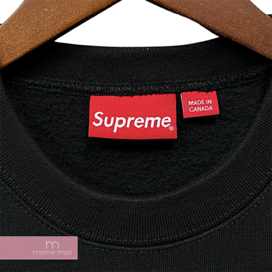 Supreme(シュプリーム)のSupreme 2022AW Box Logo Crewneck Black シュプリーム ボックスロゴクルーネック スウェットシャツ トレーナー ブラック サイズXXL 【240326】【中古-B】【me04】 メンズのトップス(スウェット)の商品写真