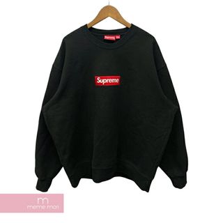 Supreme - Supreme 2022AW Box Logo Crewneck Black シュプリーム ボックスロゴクルーネック スウェットシャツ トレーナー ブラック サイズXXL 【240326】【中古-B】【me04】