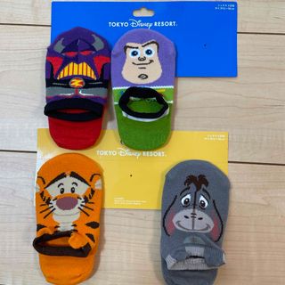 ディズニー(Disney)のディズニー　靴下　4足のみ　13〜18cm(靴下/タイツ)