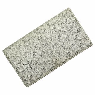 ゴヤール(GOYARD)のゴヤール GOYARD 二つ折り長財布 レザー ホワイト系 ユニセックス 送料無料【中古】 t19234a(財布)