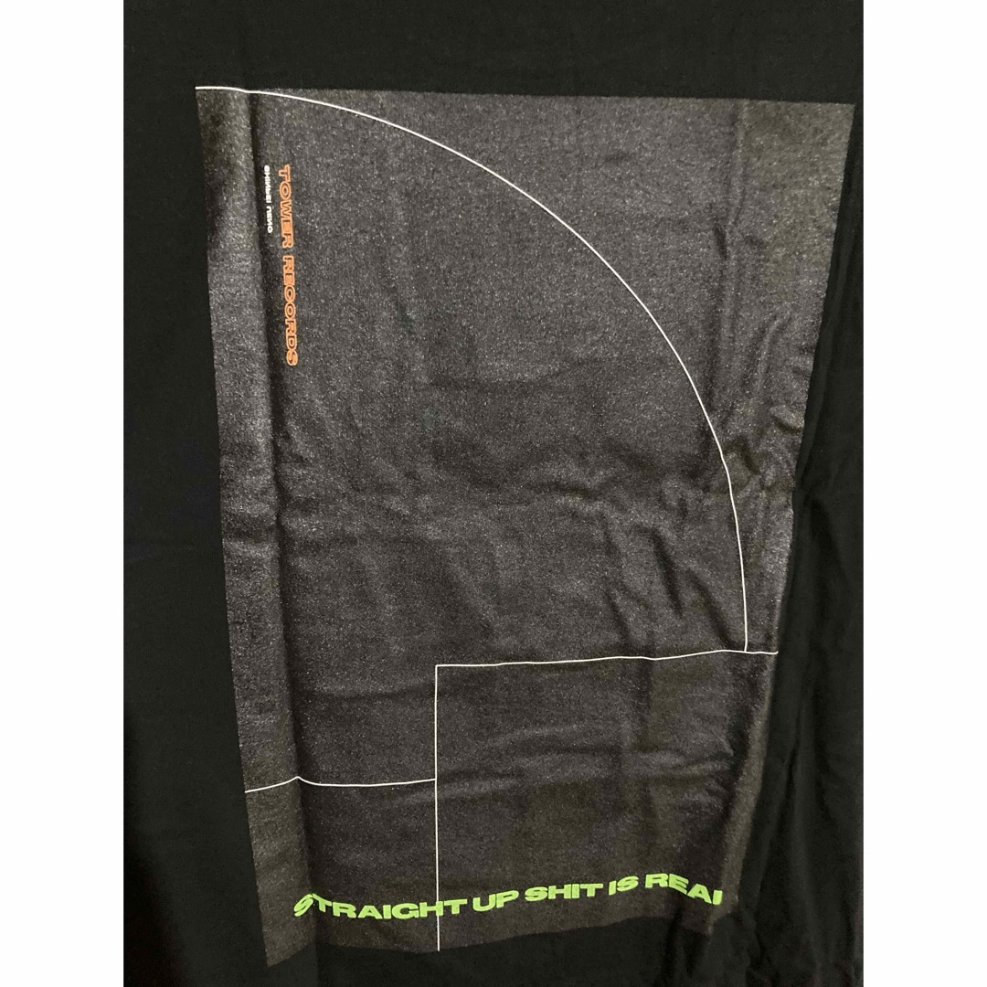 tower records Ｘueno shinpei  Tシャツ　L 黒 メンズのトップス(Tシャツ/カットソー(半袖/袖なし))の商品写真