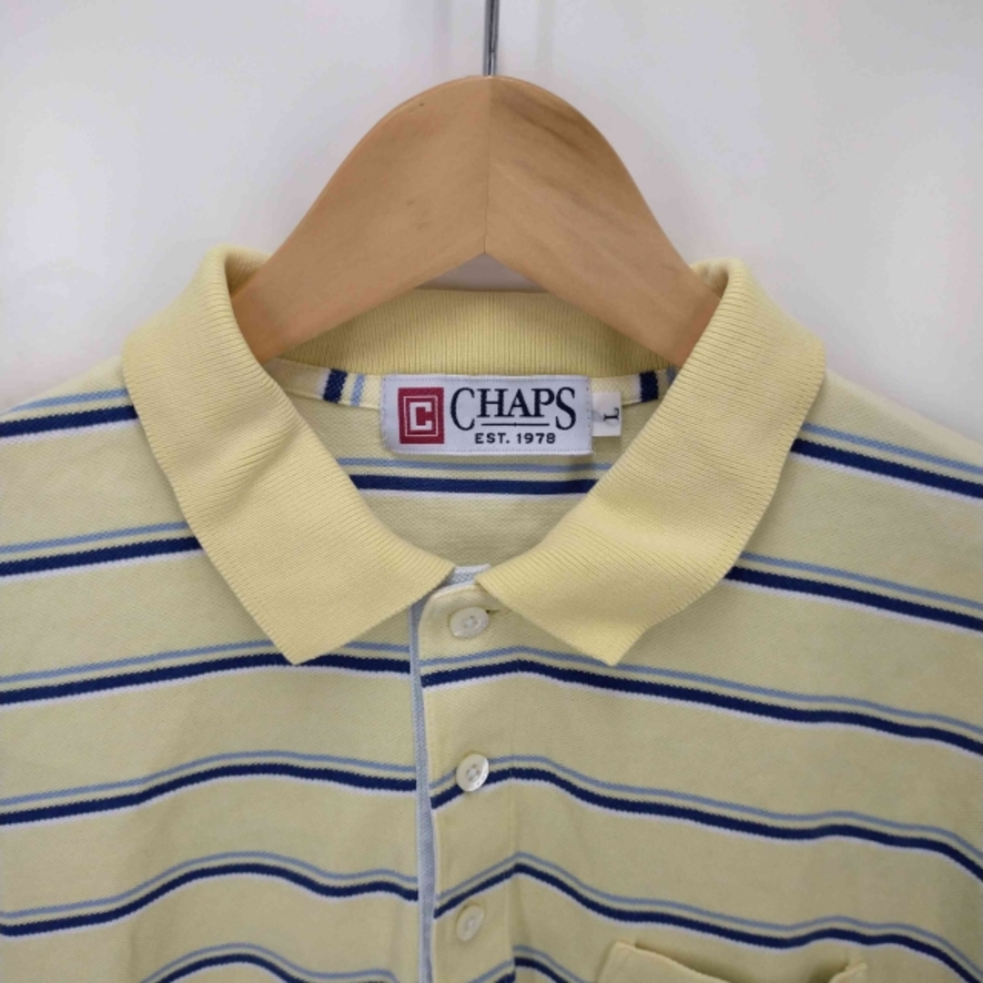 CHAPS(チャップス)のCHAPS(チャップス) ロゴ刺繍 ショートスリーブポロシャツ メンズ トップス メンズのトップス(ポロシャツ)の商品写真