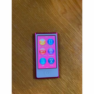 アップル(Apple)のipod nano ポータブルプレイヤー アイポッド music  player(ポータブルプレーヤー)