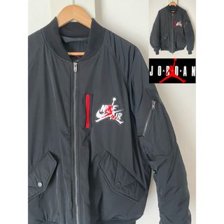 Jordan Brand（NIKE） - ジョーダン JORDAN フライトジャケット nike ma-1 即完商品