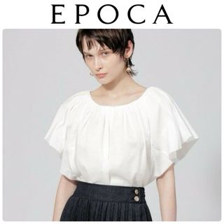 EPOCA - 定価3.9万　EPOCA ライトコットン　ブラウス