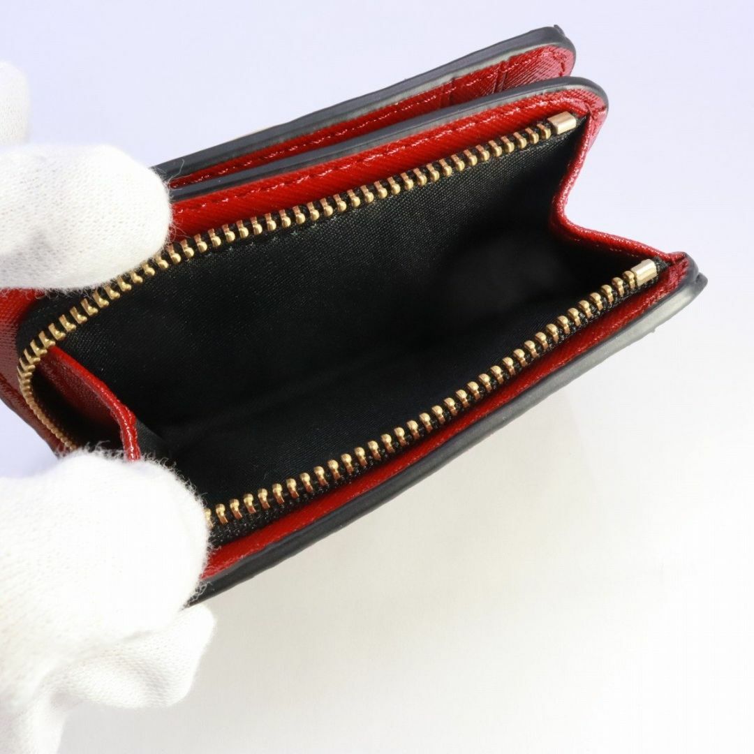 MARC JACOBS(マークジェイコブス)のMARC JACOBS マークジェイコブス 二つ折り財布 スナップショット ブラック系 M0013360 レディースのファッション小物(財布)の商品写真