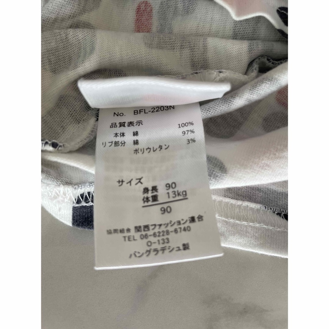 GAP Kids(ギャップキッズ)のロンT４枚セット　90cm キッズ/ベビー/マタニティのキッズ服男の子用(90cm~)(Tシャツ/カットソー)の商品写真