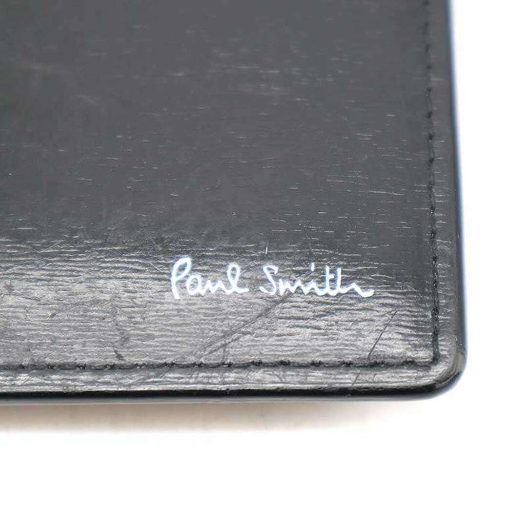 Paul Smith(ポールスミス)のPaul Smith ポールスミス ストラップ付 レザーカードケース ブラック メンズのファッション小物(その他)の商品写真