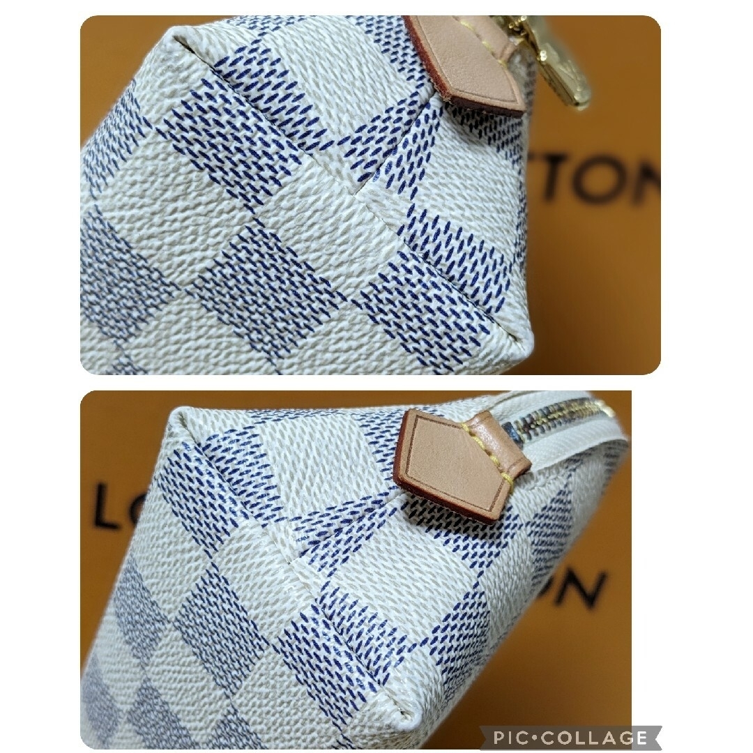 LOUIS VUITTON(ルイヴィトン)の【未使用品】LOUIS VUITTON　ポーチ　ダミエアズール レディースのファッション小物(ポーチ)の商品写真