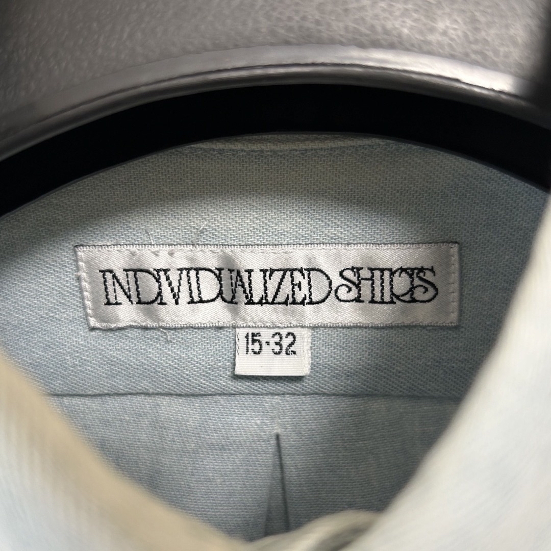 INDIVIDUALIZED SHIRTS(インディヴィジュアライズドシャツ)のINDIVIDUALIZED SHIRTS ボタンダウンシャツ　水色 メンズのトップス(シャツ)の商品写真