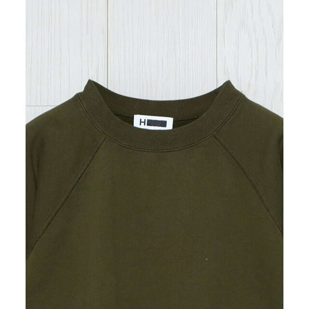 BEAUTY&YOUTH UNITED ARROWS(ビューティアンドユースユナイテッドアローズ)の【OLIVE】<H>HEAVY SWEAT CUT OFF CREW NECK SHORT SLEEVE/スウェット メンズのトップス(Tシャツ/カットソー(半袖/袖なし))の商品写真