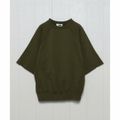 【OLIVE】<H>HEAVY SWEAT CUT OFF CREW NECK 