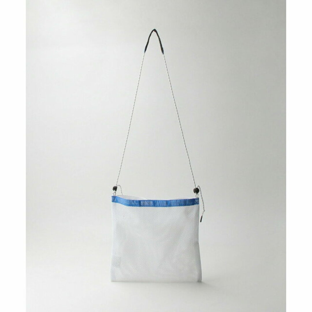 BEAUTY&YOUTH UNITED ARROWS(ビューティアンドユースユナイテッドアローズ)の【WHITE】【FREE】<WEEKEND(ER)> MESH FLAT SHOULDER/バッグ メンズのバッグ(ショルダーバッグ)の商品写真