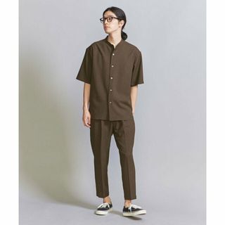 ビューティアンドユースユナイテッドアローズ(BEAUTY&YOUTH UNITED ARROWS)の【MD.BROWN】ポリエステル オックスフォード バンドカラーシャツ&イージーパンツ(その他)