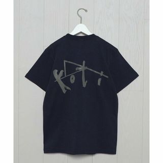 ビューティアンドユースユナイテッドアローズ(BEAUTY&YOUTH UNITED ARROWS)の【NAVY】<koti BEAUTY&YOUTH>BACK LOGO T-SHIRT/Tシャツ(その他)