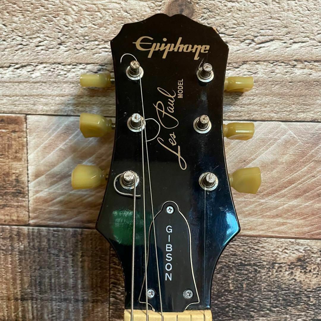 Epiphone(エピフォン)のエピフォン　レスポールモデル　ギブソン　サンバースト　エレキギター 楽器のギター(エレキギター)の商品写真