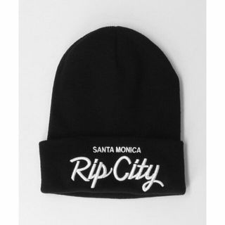 ビューティアンドユースユナイテッドアローズ(BEAUTY&YOUTH UNITED ARROWS)の【BLACK】<Rip City Skates> LOGO BEANIE/ニットキャップ(ニット帽/ビーニー)