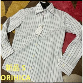 オリヒカ(ORIHICA)の新品　ORIHINA ストライプ　形態安定　シャツ(シャツ/ブラウス(長袖/七分))