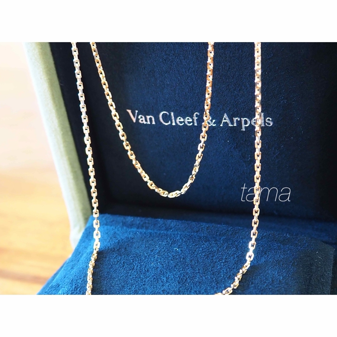 Van Cleef & Arpels(ヴァンクリーフアンドアーペル)のVanCleef＆Arpelsヴァンクリーフ&アーペル　フォルサチェーン70cm レディースのアクセサリー(ネックレス)の商品写真