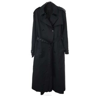 KEISUKE YOSHIDA ケイスケヨシダ 23AW CAPE TRENCHCOAT COAT ケープトレンチコート ブラック F KY23FW009(トレンチコート)