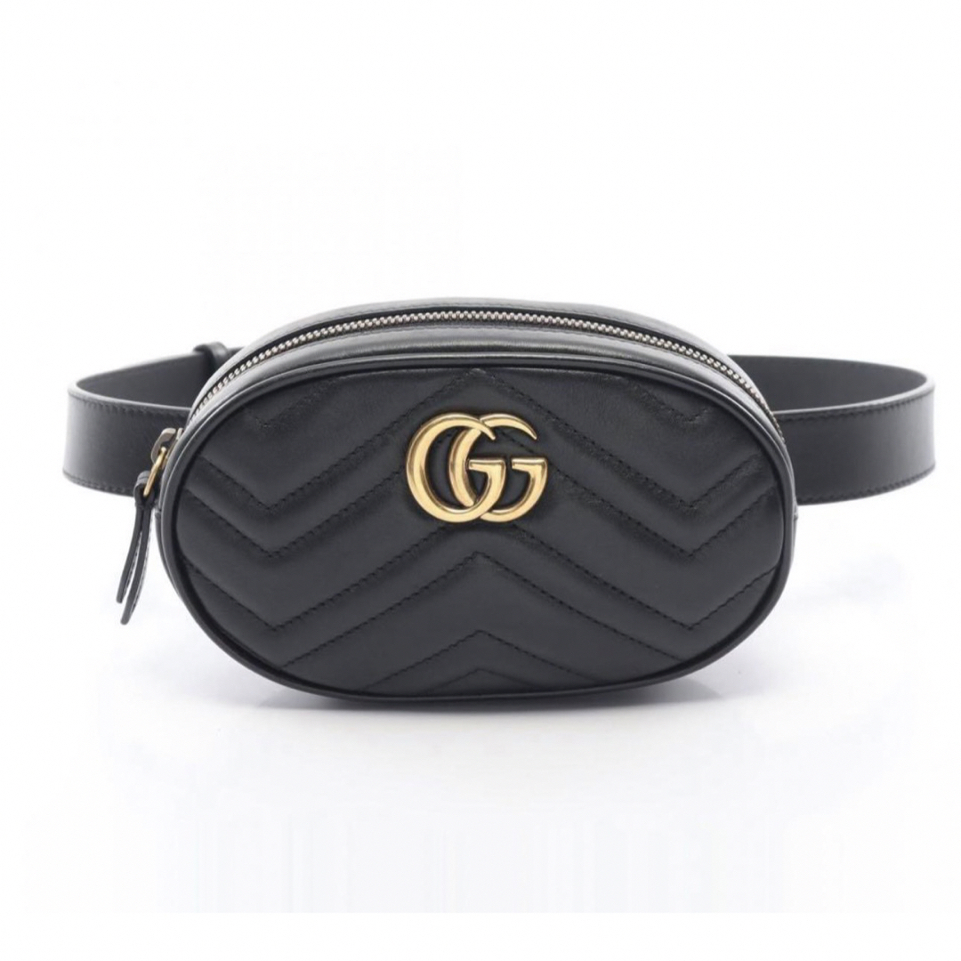 Gucci(グッチ)の新品GUCCI グッチ GGマーモント　ウエストバック　ボディーバッグ レディースのバッグ(ボディバッグ/ウエストポーチ)の商品写真