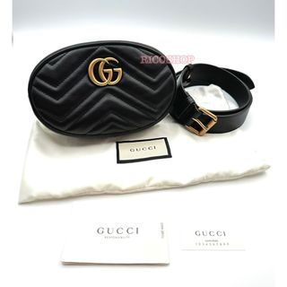 新品GUCCI グッチ GGマーモント　ウエストバック　ボディーバッグ