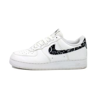 ナイキ(NIKE)のナイキ NIKE ■ 【 WMNS AIR FORCE 1 LOW 07 Essential Black Paisley DH4406 101 】 ウィメンズ エア フォース 1 ロー ブラック ペイズリー スニーカー f21327(スニーカー)