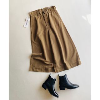 アメリカーナ(AMERICANA)の新品 AMERICANA ハイウエストワイドパンツ 日本製(カジュアルパンツ)