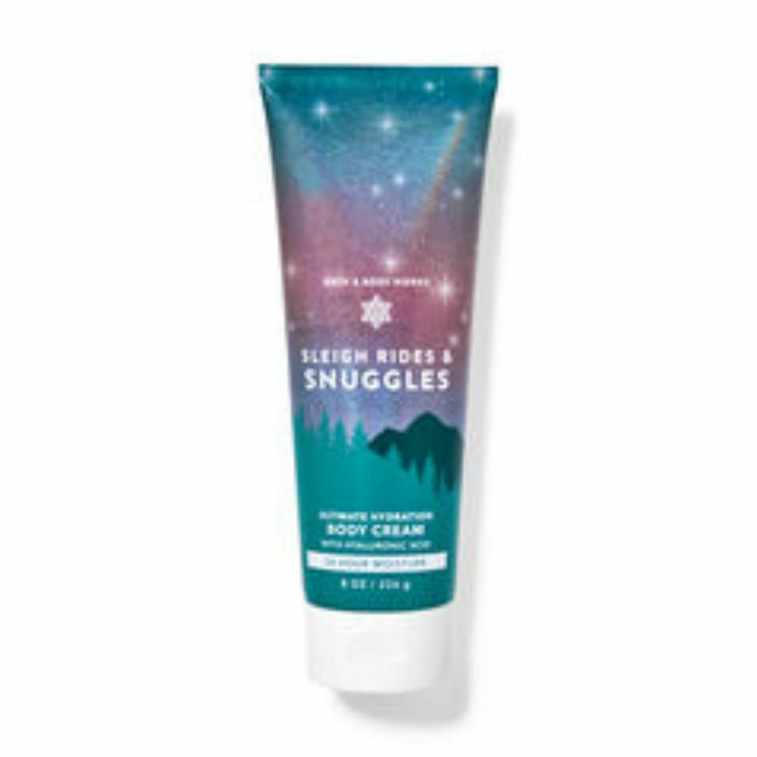 Bath & Body Works(バスアンドボディーワークス)のBB0160 SLEIGH RIDES & SNUGGLES BodyCream コスメ/美容のボディケア(ボディクリーム)の商品写真