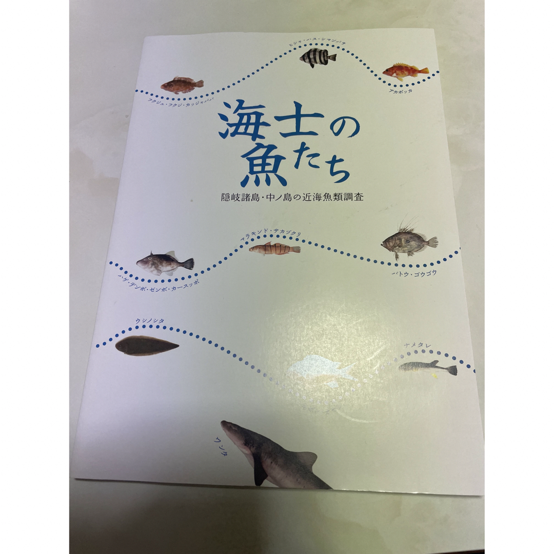 【非売品】 【希少】 海士の魚たち　隠岐島・中ノ島の近海魚類調査 エンタメ/ホビーの本(趣味/スポーツ/実用)の商品写真