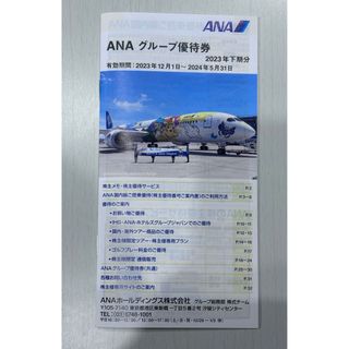 エーエヌエー(ゼンニッポンクウユ)(ANA(全日本空輸))のANA グループ優待券　１冊　期限:2024年5月31日まで(その他)