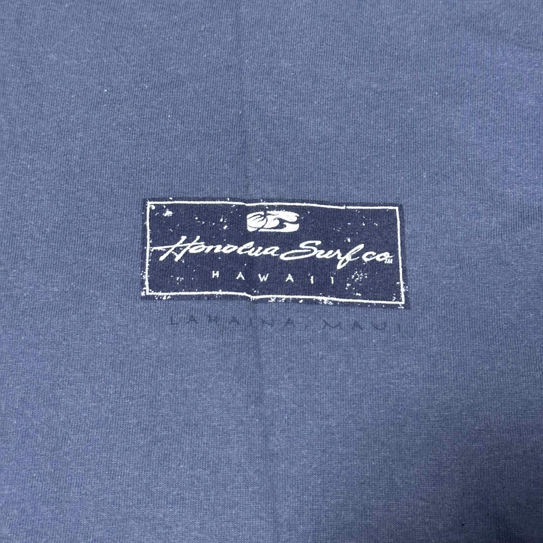 OCEAN PACIFIC(オーシャンパシフィック)のHonolua Surf Co. Tシャツ Navy 半袖 アメリカ製 メンズのトップス(Tシャツ/カットソー(半袖/袖なし))の商品写真