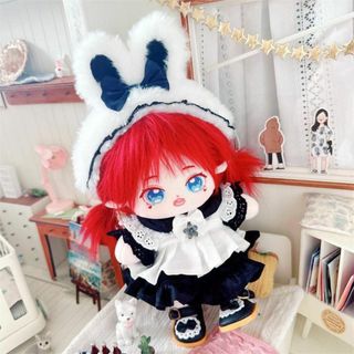 ぬい服 20cm ぬいぐるみ用 着せ替え メイド うさぎ 着ぐるみ 韓国 推し